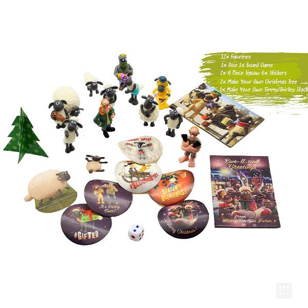 Calendrier de l'avent Shaun The Sheep