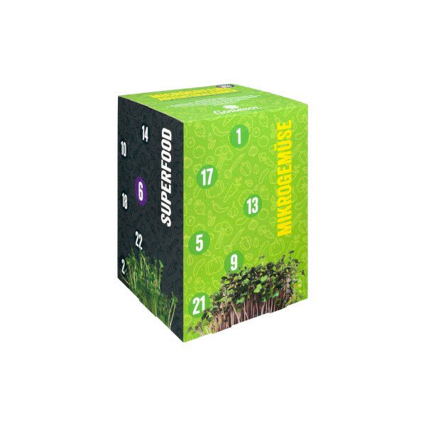 Calendrier de l'avent Microgreens