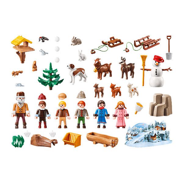 Calendrier de l'avent Playmobil – Heidi et l’Hiver