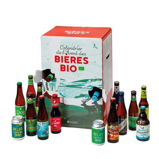 Calendrier de l'avent Bières Bio &#8211; Nature et Découvertes
