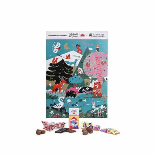 Calendrier de l'avent Chocolat des Français x Nature &#038; Découvertes