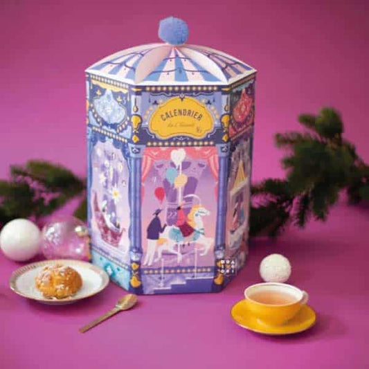 Calendrier de l'avent La Thé Box &#8211; Carrousel de Noël