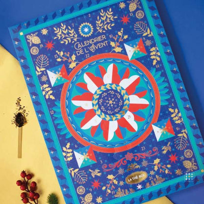 Calendrier de l'avent La Thé Box &#8211; Dorures de Noel