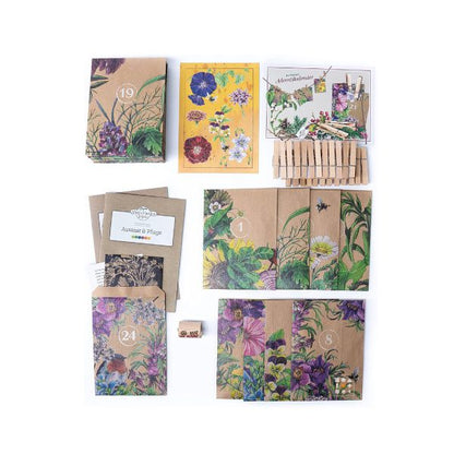 Calendrier de l'avent Semences de Fleurs