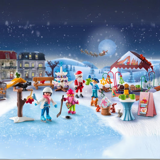 Calendrier de l'avent Playmobil &#8211; Marché de Noël (71472)