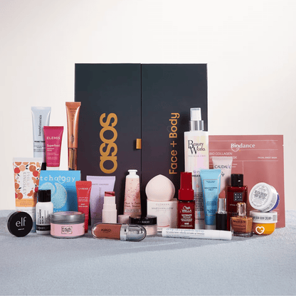 Calendrier de l'avent Asos &#8211; Visage + Corps
