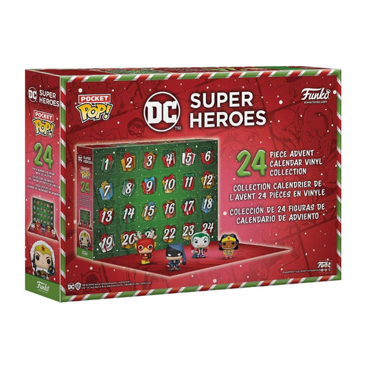 Calendrier de l'avent Funko POP Super Heroes