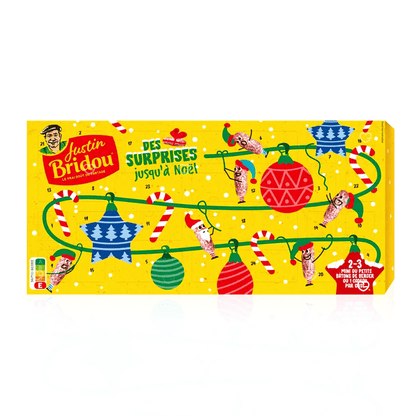 Calendrier de l'avent Justin Bridou