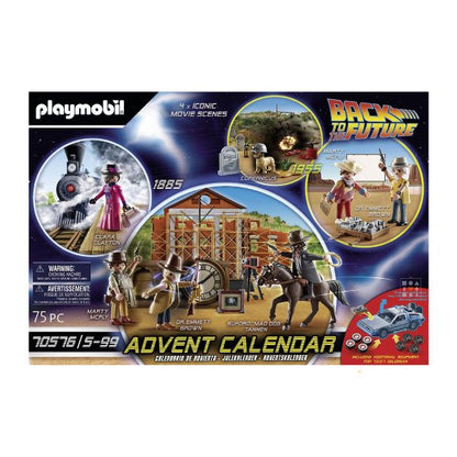 Calendrier de l'avent Playmobil &#8211; Retour vers le futur Western 70576