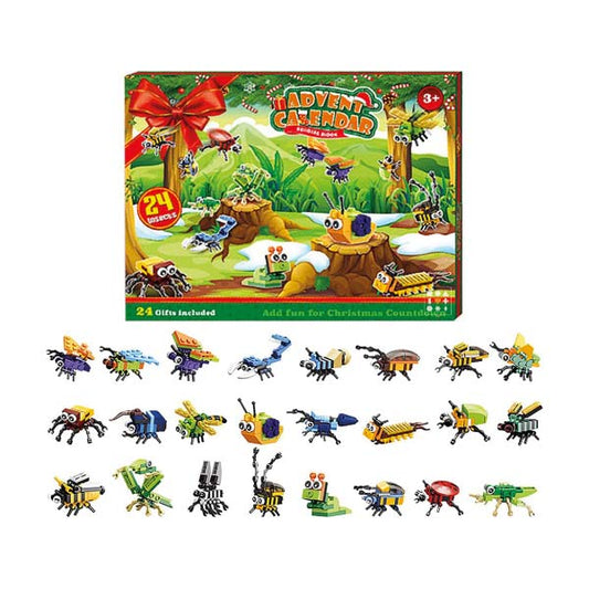 Calendrier de l'avent Building Block Insectes