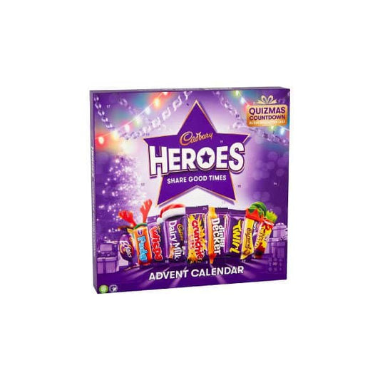 Calendrier de l'avent Cadbury &#8211; Heroes