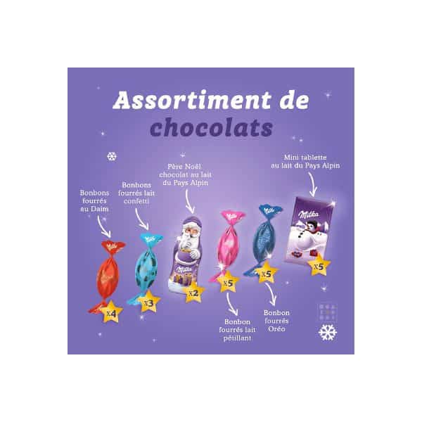 Calendrier de l'avent Milka &#8211; Magic Mix