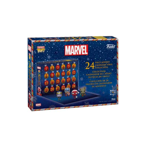 Calendrier de l'avent Funko POP Marvel