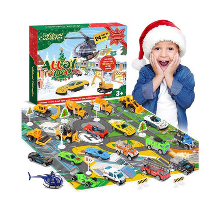 Calendrier de l'avent Alloy Toy Car