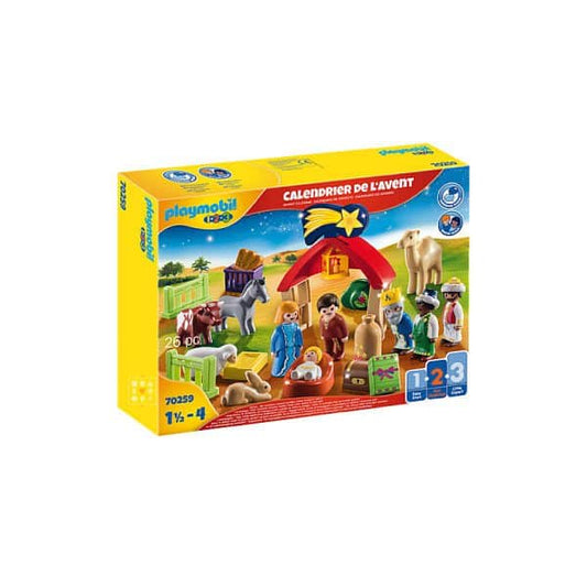 Calendrier de l'avent Playmobil 123 &#8211; Crèche
