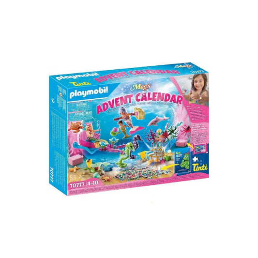 Calendrier de l'avent Playmobil &#8211; Le Monde des sirènes