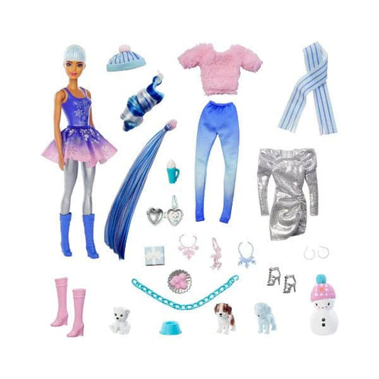 Calendrier de l'avent Barbie Color Reveal