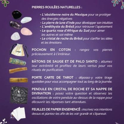 Calendrier de l'avent Pierres et Rituels