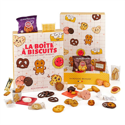 Calendrier de l'avent Biscuits Français