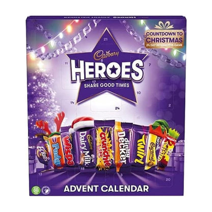 Calendrier de l'avent Cadbury &#8211; Heroes