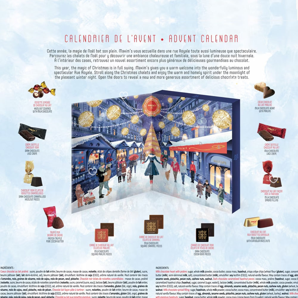 Calendrier de l'avent Maxim&rsquo;s