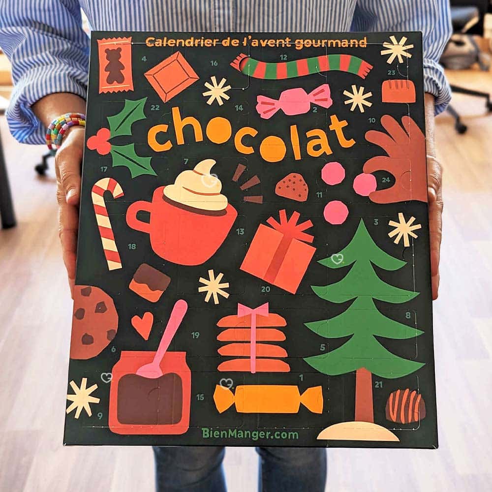 Calendrier de l'avent Chocolat gourmand