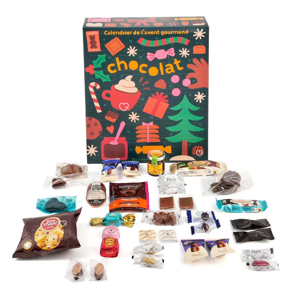 Calendrier de l'avent Chocolat gourmand