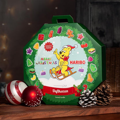 Calendrier de l'avent Haribo Bougie