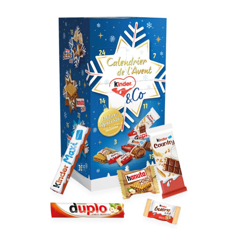 Calendrier de l'avent Kinder &#038; Co