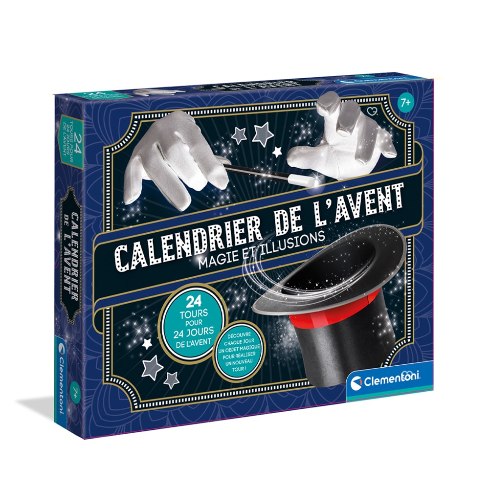 Calendrier de l'avent Magie Clementoni