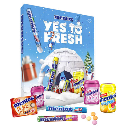Calendrier de l'avent Mentos