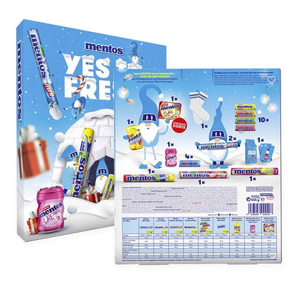 Calendrier de l'avent Mentos