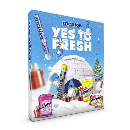 Calendrier de l'avent Mentos