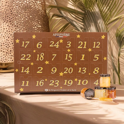 Calendrier de l'avent Miel Apisphère