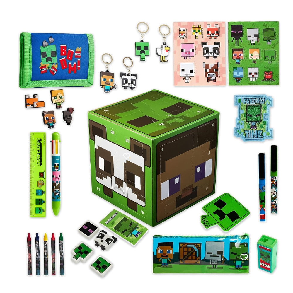 Calendrier de l'avent Minecraft Cube