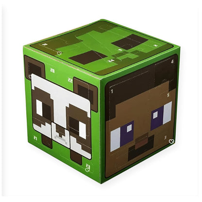 Calendrier de l'avent Minecraft Cube