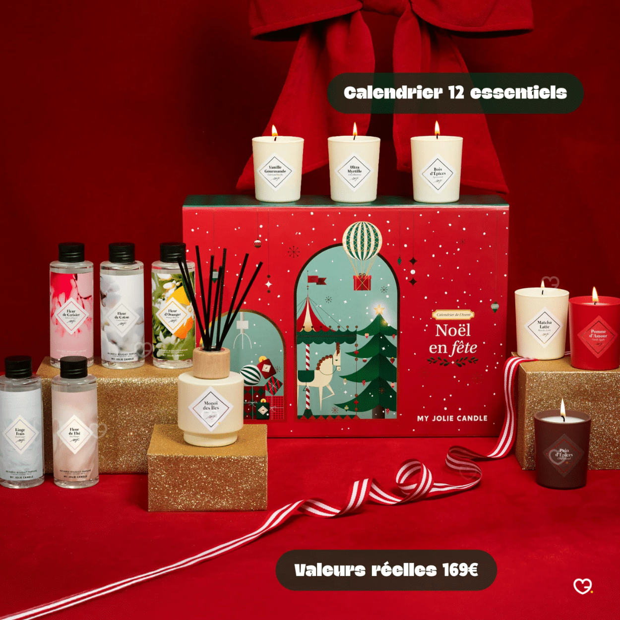 Calendrier de l'avent My Jolie Candle