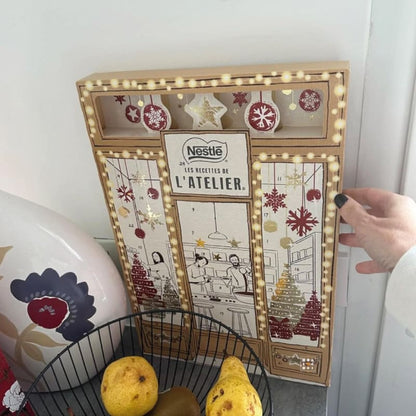 Calendrier de l'avent Nestlé Les Recettes de l&rsquo;Atelier