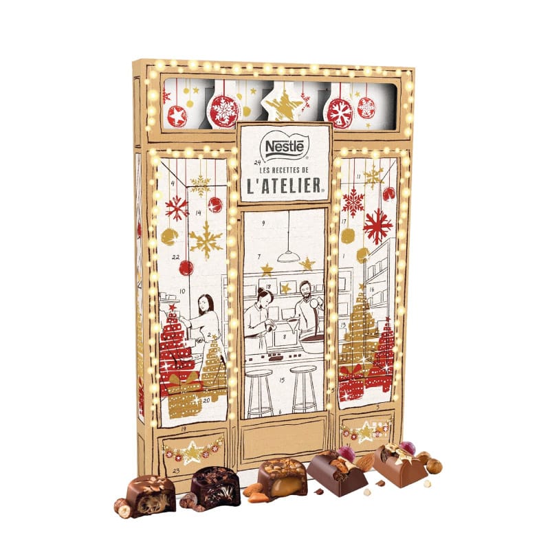 Calendrier de l'avent Nestlé Les Recettes de l&rsquo;Atelier