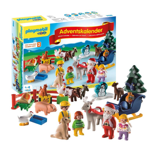 Calendrier de l'avent Playmobil 123 – Noël à la ferme