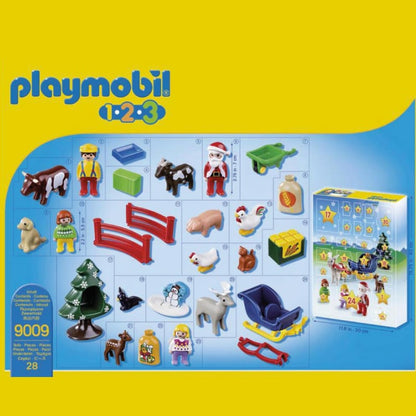 Calendrier de l'avent Playmobil 123 – Noël à la ferme