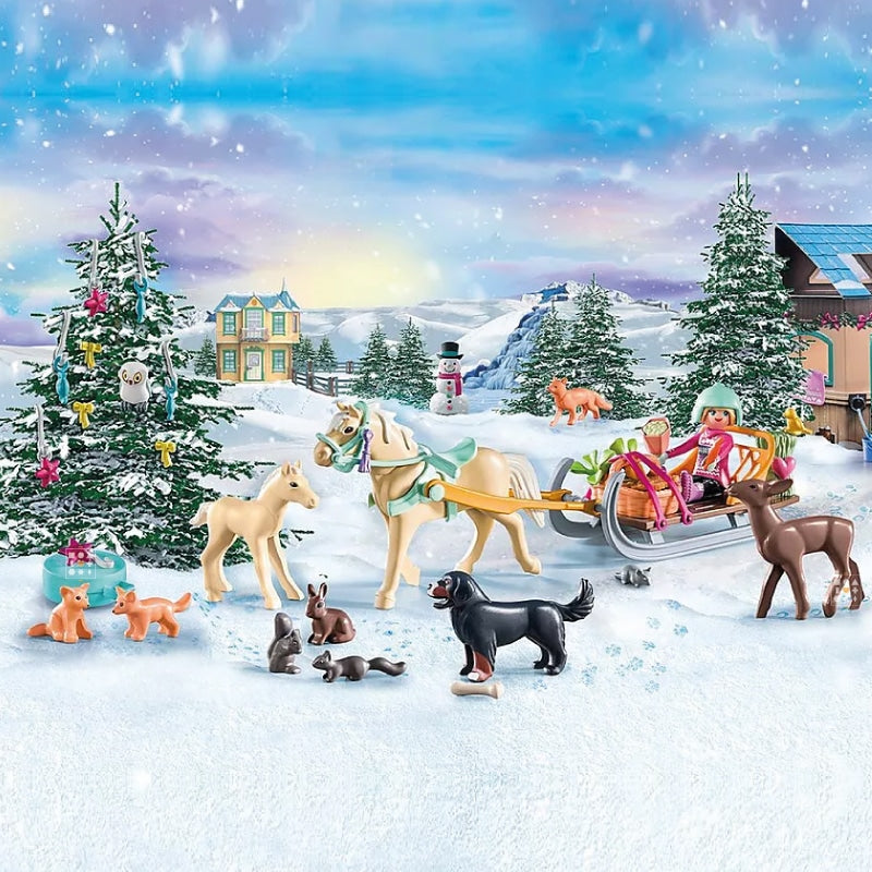 Calendrier de l'avent Playmobil – Equestre (71345)