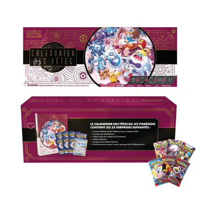 Calendrier de l'avent Pokemon TCG