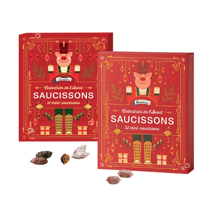 Calendrier de l'avent Mini-Saucissons