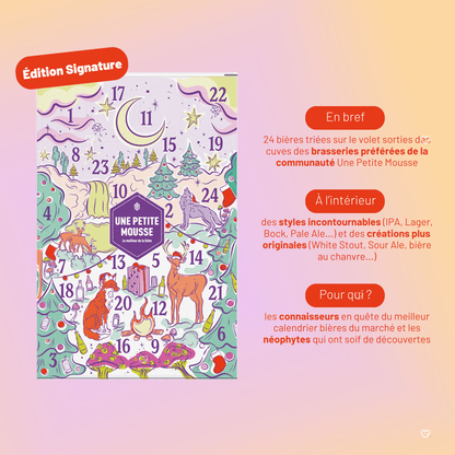Calendrier de l'avent Une Petite Mousse