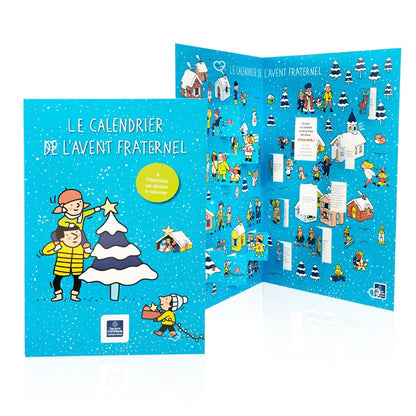 Calendrier de l'avent Secours catholique