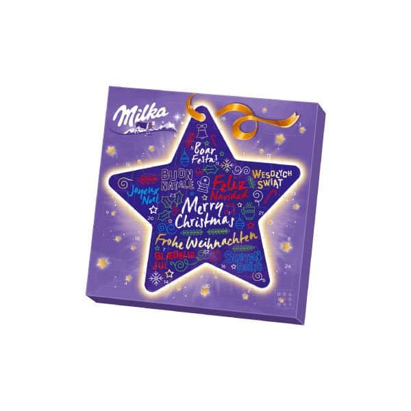 Calendrier de l'avent Milka Mix
