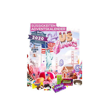 Calendrier de l'avent 24 US Sweets