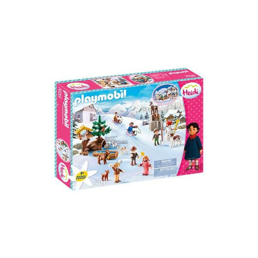 Calendrier de l'avent Playmobil &#8211; Heidi et l&rsquo;Hiver