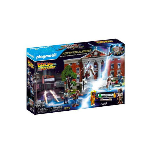 Calendrier de l'avent Playmobil &#8211; Retour vers le futur